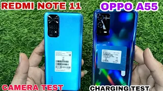 REDMI NOTE 11 VS OPPO A55 COMPARISON