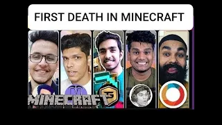 Indian Gamers React To Die First Time In Minecraft!  BeastBoyShub, Mythpat, Tech Full HD