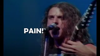 Every "PAIN!" Chuck sings in the Sound of Perseverance album (Death)