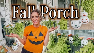 FALL 2023 DECORATE WITH ME| FRONT PORCH FALL DECOR| FALL DECORATING IDEAS