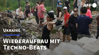 Rave for the Wiederaufbau in der Ukraine | AFP