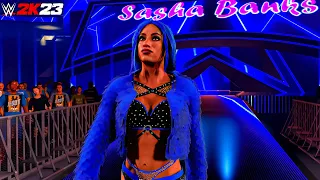 WWE 2K23: Sasha Banks Character Model / Graphics Pack | WWE2K23 Mods