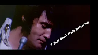 ELVIS PRESLEY - I Just Can't Help Believing  (Las Vegas 1970)  New Edit 4K