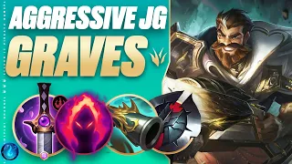 Why THIS Is STILL The Best GRAVES JUNGLE Build! 🎈 (How to play GRAVES for FAST Wins!)