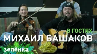 Зелёнка, гость - Михаил Башаков