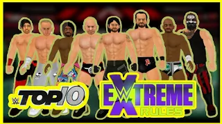 Top 10 moments Extreme Rules 2020 Full Match Highlights best moments WR3D mod new download link 2K2