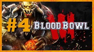 BLOOD BOWL 3 Gameplay #4 | BLACK ORCS VS SKAVEN (HEAVY CASUALTIES)