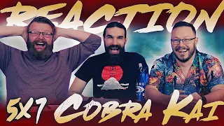 Cobra Kai 5x7 REACTION!! "Bad Eggs"