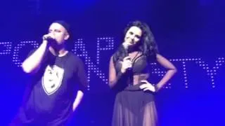 Potap & Nastya / Потап и Настя / Vancouver concert / Stage closeup