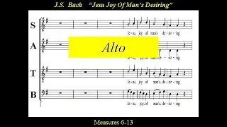 Bach - Jesu, Joy of Man's Desiring - BWV 147 - Alto