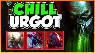 One hour of Chill Urgot Gaming in high elo! | Triple Gameplay Commentary | League of Legends