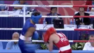 54kg Semifinal 2   MICHELUS Dawid POL vs RAMIREZ Robeisy Eloy CUB