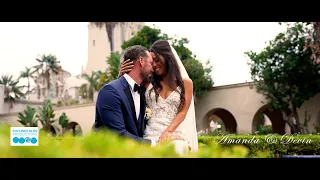 Amanda & Devin's Balboa Park Wedding at the Prado in San Diego California