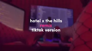 hotel x the hills - montell fish & the weeknd | tiktok version (tradução/legendado)