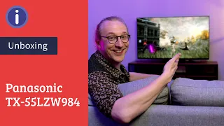 De perfecte tv voor de Gamer | Unboxing Panasonic TX-55LZW984