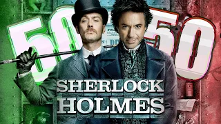 Sherlock Holmes et Sherlock Holmes jeu d'ombre - 50/50