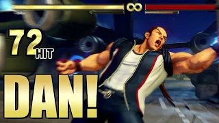 72-Hit Combo! SFV Dan Combo Video