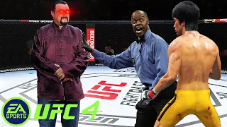 UFC4 Bruce Lee vs Steven Seagal EA Sports UFC 4 - PS5