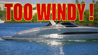 TOO WINDY ! 4K | CRUISING THE ICW | Boats at Jupiter Inlet
