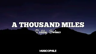 A Thousand Miles - Vanessa Carlton // Teddy Swims Cover (Lyric Video)