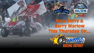 Nick Berry of Sprint Cars On Ice & Barry Marlow of GLLS