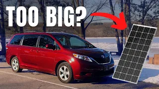 Unleashing Solar Energy: BougeRV Solar Panel for My Minivan Camper