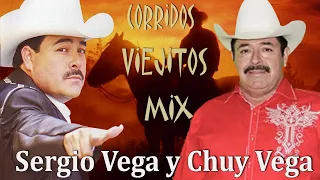Top Grandes Éxitos de Chuy Vega y Sergio Vega / Puros Corridos Viejitos / Mix Para Pistear