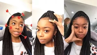 Skai Jackson | Instagram Live Stream | 2 November 2017