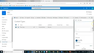 1  Learn Content Types in SharePoint