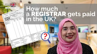 What is a REGISTRAR DOCTOR'S PAY in the NHS? | CT3/ST3-5 Doctor Pay Slip!