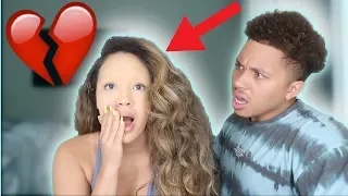 I Shaved Off MY EYEBROWS To See How My Boyfriend Reacts!! ** HE THINKS IM UGLY! **