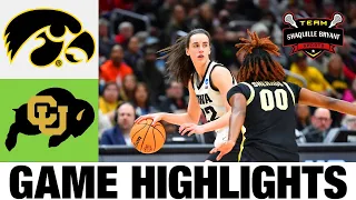 #1 Iowa vs Colorado Highlights | 2024 NCAA Women's Basketball Championship - Sweet 16