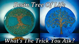 #441 The Trick To Tree Of Life Resin Coasters