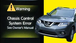 Chasis Control System ERROR NISSAN ROGUE 2014   PORQUEEEE   HAY SOLUCION