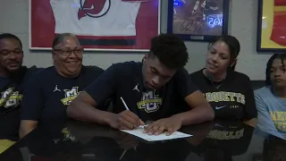 Caedin Hamilton signs with Marquette