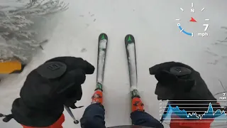 Ruka Finland Skiing GoPro POV #Ruka #Skiing