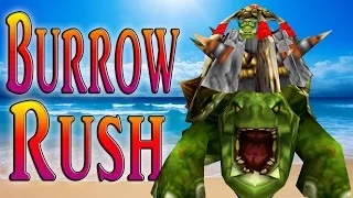 Warcraft 3 - Burrow Rush #1 (1v1 #45)