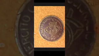 MONEDA REVOLUCIONARIA DE 5 CENTAVOS COBRE DE 1915 DEL EJERCITO CONSTITUCIÓNALISTA DE  PANCHO VILLA.