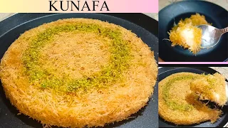 Original Style Creamy Kunafa Recipe Without Oven | Famous Arabian Dessert Recipe | Naaz kitchen