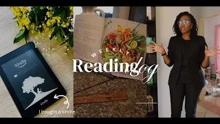 Weekly Reading Vlog | I Bought a Kindle Paperwhite | Library Haul 📚 | Rereading my Favorite books