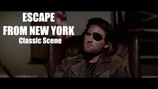 Escape From New York - Classic Movie Scene - Kurt Russell - John Carpenter