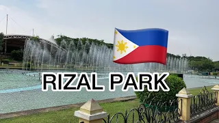 RIZAL PARK Walking Tour 2022 4k video #rizalpark #ermita  #philippines