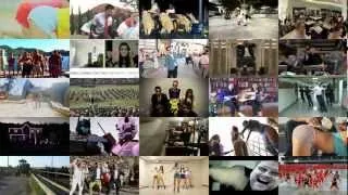 MULTIPLE PSY - GANGNAM STYLE PARODIES (강남스타일) AT ONCE!