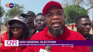 Axim NDC protests declaration of 2020 election results | Citi Newsroom