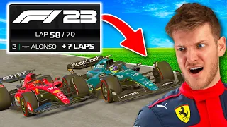 How Many Times Can You Lap 0% AI On The New F1 23 Game?