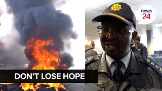 WATCH | Gauteng's top cop tells Diepsloot: Don't march on Ramaphosa