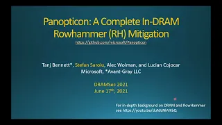 Panopticon: A Complete In-DRAM Rowhammer Mitigation