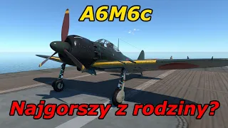 Najgorszy model A6? | A6M6c | War Thunder gameplay PL