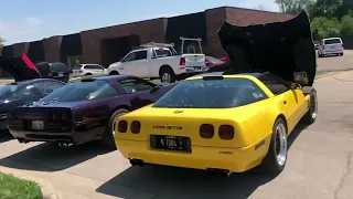 OMG all the C4 Corvette ZR-1’s!! 14 of them!!