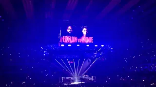 Naoya Inoue vs Stephen Fulton  Entrance 井上尚弥vsスティーブン・フルトン 入場 現地映像(S席) Departure